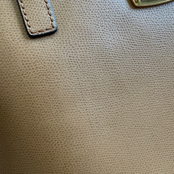 Michael Kors brown leather tote shoulder bag large - Picture 15 of 16